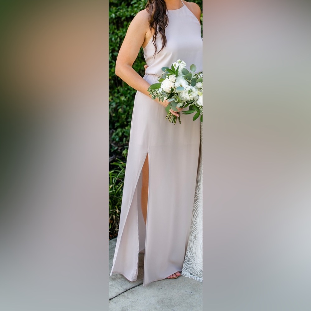 Heather Halter Bridesmaids Dress